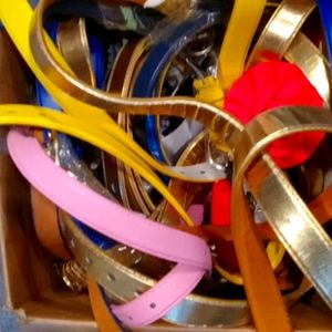 These are belts.. all color's